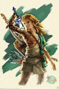 Posters, Stampe The Legend Of Zelda Tears Of The Kingdom - Link Unleashed, (61 x 91.5 cm)