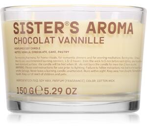Sister's Aroma Chocolat Vannille candela profumata 150 g
