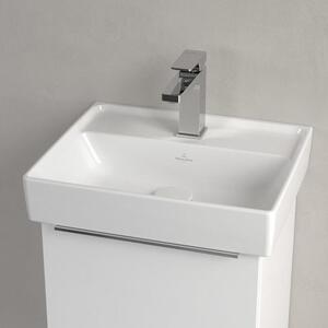 Villeroy & Boch, lavabo Taro da 45 cm con rivestimento CeramicPlus, 1 foro per rubinetto, senza troppofilo