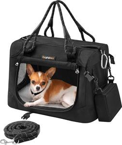 Borsa per cani Feandrea 42 x 30 x 30 cm, nera
