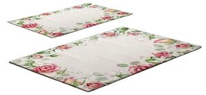 Set di tappetini per il bagno 2 pz 60x100 cm – Foutastic