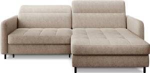 Divano angolare beige (con penisola a destra/con chaise lounge) Gomsi – ELTAP