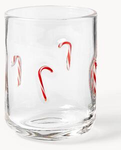 Set di 4 bicchieri in vetro soffiato Candy