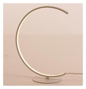 ANELLI LAMPADA DA TAVOLO MODERNA H36 IN METALLO BIANCO LED 9W LUCE 3000K DI ILLUMINANDO