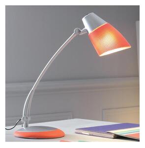 OLGA LAMPADA DA TAVOLO VIOLA O ARANCIO CON LAMPADINA LED 9W 2700K SOSTITUIBILE