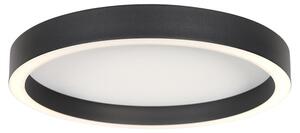 Plafoniera - nero - Ringlux - plastica metallo - Ø 30cm - LED - 4134ZW - Steinhauer