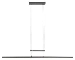 Steinhauer - lampada a sospensione - Profilo - nero - acrilico metallo - lampada di design - LED - 3317ZW