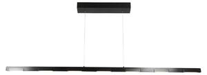 Steinhauer - lampada a sospensione - Bloc - nero - vetro metallo - lampada di design - LED - 3297ZW