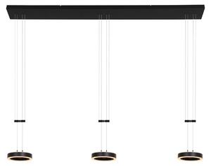 Steinhauer - lampada a sospensione - Piola - nero - acrilico metallo - lampada di design - LED - 3501ZW