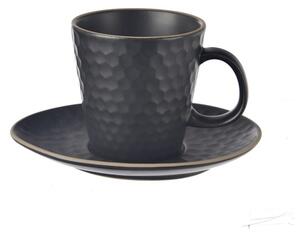 Tazzina per cappuccino nera in ceramica 250 ml Tea Time – Orion