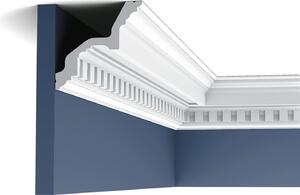 Orac Decor C211 Luxxus Modanatura d'angolo classica Modanatura per stucco Profilo decorativo Modanatura per stucco decorativa Modanatura per soffitto-parete | 2 metri