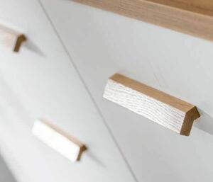 Set da soggiorno cassettiera a muro scaffale pensili cassettiera in legno 4 pezzi