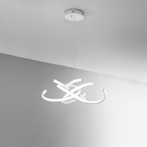Gea Luce Cinzia S Bianco lampada a sospensione