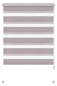 Tenda a pacchetto giorno/notte grigio tortora 42,5x150 cm Zebra Silvalin – Gardinia