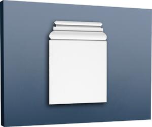 Orac Decor K254 Luxxus Pilastro in stucco Elemento decorativo in stucco realizzato in materiale espanso rigido leggero e stabile Bianco | 53 Cm
