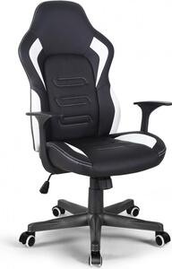 Sedia da ufficio ergonomica in Pelle finta stile Aragon racing
