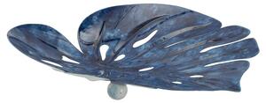 Svuotatasca Drop Blue, forme organiche e finitura blu profondo Dimensioni 27x23x h 5 cm -0,36 kg, colore blu profondo
