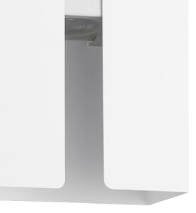 EGLO Applique da esterni Briscola, Bianco / Opale, Metallo, Moderno, Applique da esterni