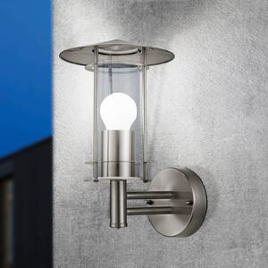 EGLO Applique da esterni Lisio, Alluminio / Grigio / Zincato, Acciaio Inox, Applique da esterni