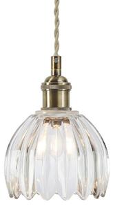 Markslöjd Lampada a sospensione in vetro Gotta, Bronzo / Ottone antico, Soggiorno / Sala da pranzo, Vetro, Lampada a sospensione