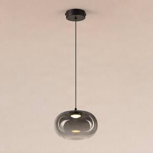 Lampada a sospensione Vaso Milagro Lighting, Alluminio / Grigio / Zincato, Soggiorno / Sala da pranzo, Vetro, Moderno, Lampada a sospensione