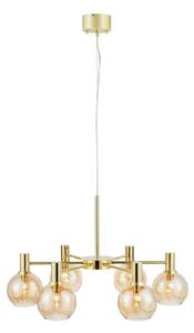 Markslöjd Lampada a sospensione in vetro Ambra, dimmerabile, Ottone / Oro, Soggiorno / Sala da pranzo, Vetro, Lampada a sospensione