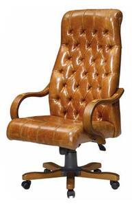 Sedia da ufficio Poltrona Soggiorno Sedia direzionale Sedia da ufficio Sedia girevole Chesterfield