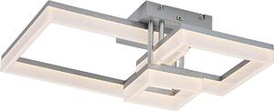 Rabalux 71388 Amilia LED 22 plafoniere in metallo e plastica color cromo