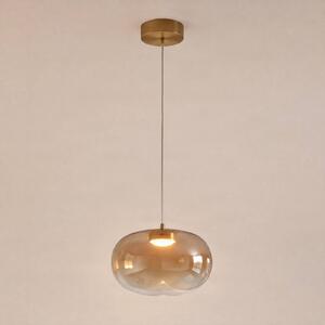 Lampada a sospensione Vaso Milagro Lighting, Crema / Ambra, Soggiorno / Sala da pranzo, Vetro, Moderno, Lampada a sospensione