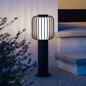 EGLO Lampione da giardino Ravello, Nero, Metallo, Moderno, Lampada da esterni