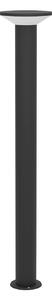 EGLO Lampione a LED Rigosa, nero, altezza 100 cm, metallo Rigosa, Nero, Metallo, Moderno