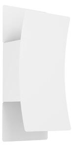 EGLO Applique da esterni Verdolino, Bianco / Opale, Metallo, Moderno, Applique da esterni