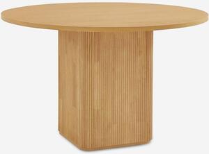 Tavolo da pranzo rotondo 140 cm in MDF Pleven - SKLUM