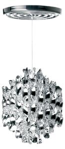 Lampada a sospensione Verpan, Spiral SP01, dimmerabile, Metallizzato, Soggiorno, Plastica, Design