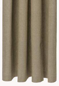 Tenda doccia in cotone biologico Chambray, idrorepellente