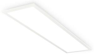 Briloner Pannello LED Simple A, Bianco / Opale, Studio / Ufficio, Metallo, Plafoniera LED