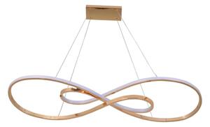 Lampadario LED a sospensione con filo ZUMBA LED/50W/230V oro