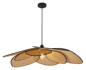 Lampadario a sospensione con filo TOBAGO 1xE27/20W/230V diametro 100 cm beige