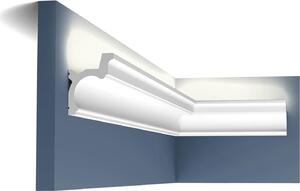 Orac Decor C328 Modanatura angolare per soffitto Modanatura per illuminazione indiretta Modanatura a stucco 2 m