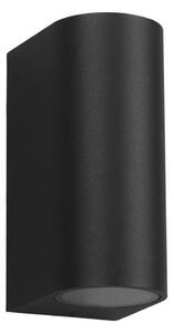 Applique da esterno OVALIS 2xGU10/35W/230V IP44 nero