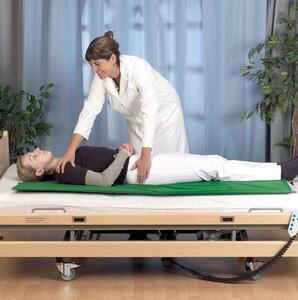 Move Mate ausilio per il trasferimento, tavola con rotelle, rollboard, verde, 50 x 85 cm