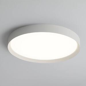 ACB ILUMINACIÓN Plafoniera smart Minsk, dimmerabile, Bianco / Opale, Soggiorno / Sala da pranzo, Metallo, Moderno