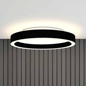 Steinhauer Plafoniera a LED Ringlux, dimmerabile, Nero, Soggiorno / Sala da pranzo, Metallo, Moderno, Plafoniera LED