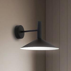 Viokef Applique da parete a LED Marsi, Nero, Soggiorno / Sala da pranzo, Metallo, Applique a LED