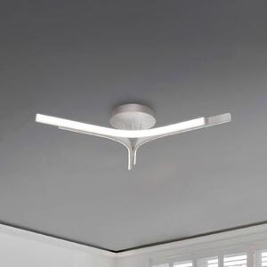 Viokef Plafoniera a LED Alta, Cromo / Argento, Soggiorno / Sala da pranzo, Alluminio, Moderno, Plafoniera LED