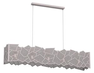 Lampadario a cavo CAMO 5xE27/15W/230V beige