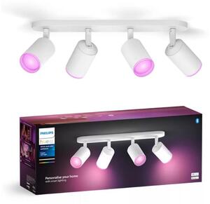 Philips - LED RGBW Faretto dimmerabile Hue FUGATO 4xGU10/4,2W/230V bianco