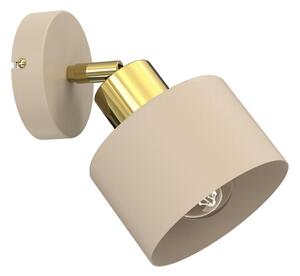 Faretto da parete PARKLA 1xE27/15W/230V beige/dorato