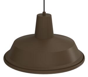 Lampada a sospensione con cavo CLASS 1xE27/15W/230V marrone