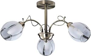 Rabalux Lampada da soffitto Joel color bronzo per 3 lampadine E27 2270
